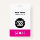Search for work id badges Logo