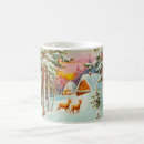 Search for snow scenes mugs Deer