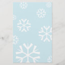 Search for snowflake stationery paper Frost