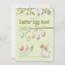 Search for easter egg hunt invitations Floral