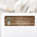 Search for babys breath return address labels Wood