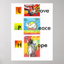 Search for colorful hearts posters Watercolor