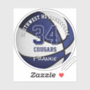 Search for basketball jersey stickers Athletic