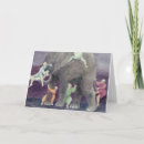 Search for colorful elephants postcards Watercolor