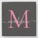 Search for hot pink coasters Initial