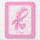 Search for breast cancer mouse mats White