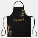 Search for black designs aprons Gold