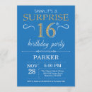 Search for blue sweet 16 invitations 16th birthday