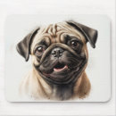 Search for pug mum mouse mats Dog lover