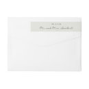 Search for solid colour return address labels Minimalist