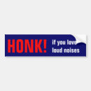 Search for noise bumper stickers Honk