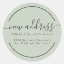 Search for pastel green return address labels New home