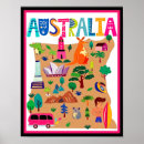 Search for cartoon kangaroo posters Vintage travel