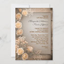 Search for aged paper wedding invitations Antique