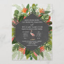 Search for tropical flamingo wedding invitations Botanical
