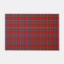 Search for scottish tartan doormats Red