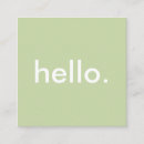 Search for hello business cards Professional