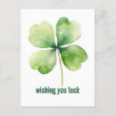 Search for good luck postcards Green