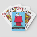 Search for woodstock playing cards Charles schulz