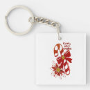Search for poinsettia key rings Red