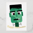 Search for frankenstein halloween invitations Monster