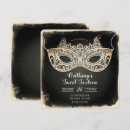 Search for mask sweet 16 invitations Glitter
