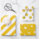 Search for mustard yellow wrapping paper Chic