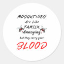 Search for mosquitoes stickers Camping