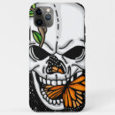 Search for scary skull iphone cases Black