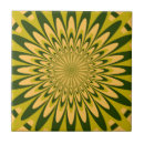 Search for flower gold tiles Yellow