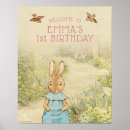 Search for peter rabbit posters Baby's first birthday