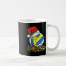 Search for volleyball ball mugs Santa claus