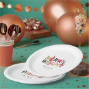 Search for elegant christmas paper plates Gold