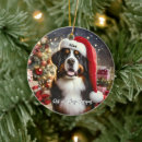Search for bernese mountain dog christmas tree decorations Funny