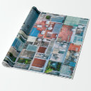 Search for house wrapping paper Pastel
