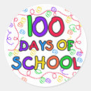 Search for 100 day of school stickers Education
