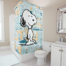 Search for peanuts shower curtains Snoopy and woodstock