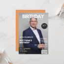 Search for magazine cover birthday invitations Elegant