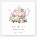 Search for girls tea party stickers Baby shower