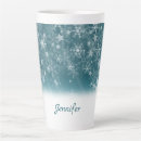 Search for blue white snowflake mugs Trendy