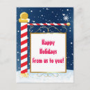 Search for north pole christmas cards Red