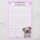 Search for pug stationery paper Dogs