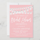 Search for string lights bridal shower invitations Elegant
