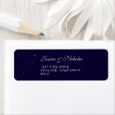 Search for celestial return address labels Stars and moon