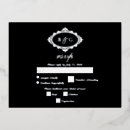 Search for black white and silver wedding invitations Luxury