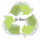 Search for earth reduce reuse recycle stickers Climate change