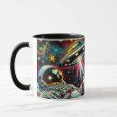 Search for floating in space mugs Planets