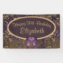 Search for purple gold banners Girly