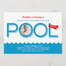 Search for water birthday invitations Modern
