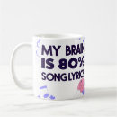 Search for song lyric mugs Music